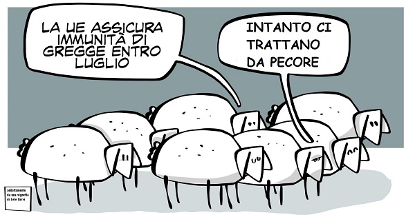 ci trattano da pecore