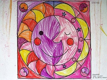mandala colorato